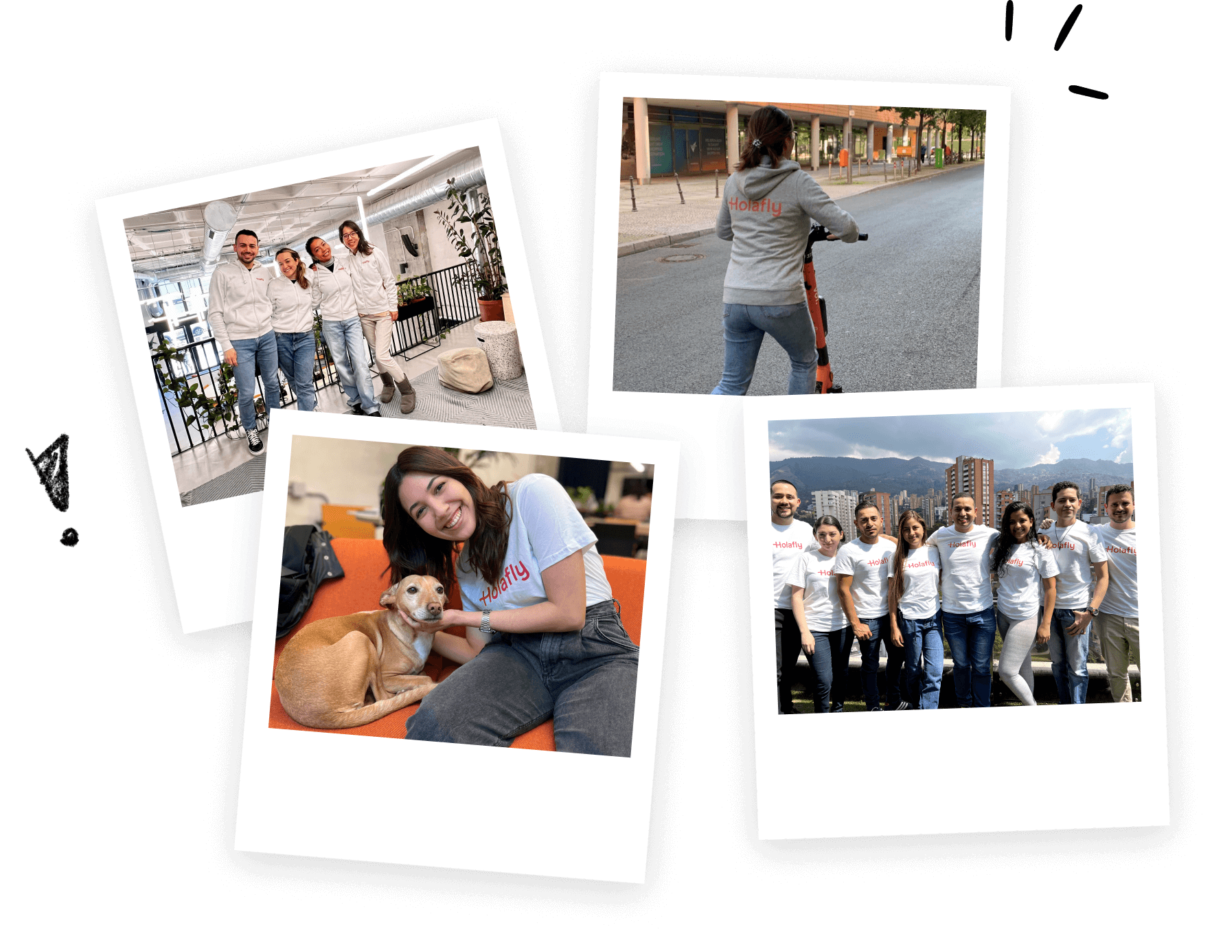 Holafly employees enjoying their time