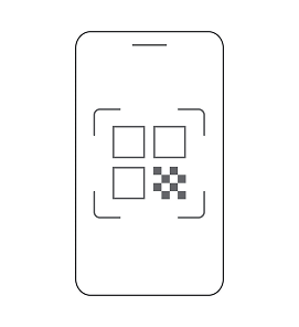 QR code step 1