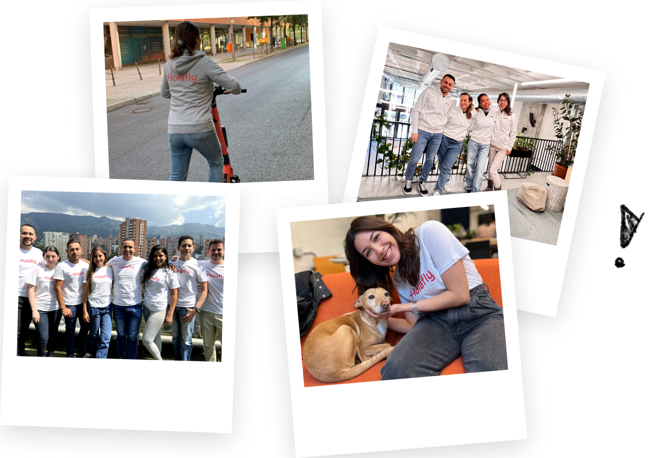 Holafly employees enjoying their time