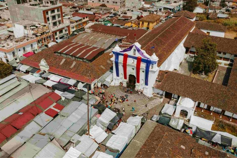 Chichicastenango square