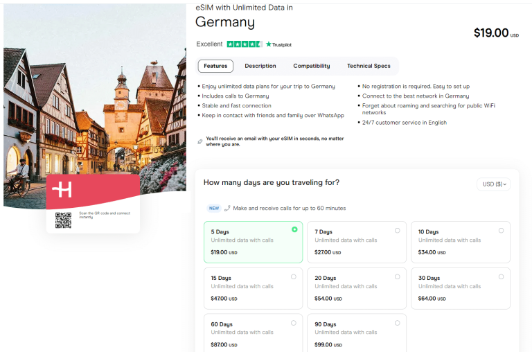 eSIM for Germany