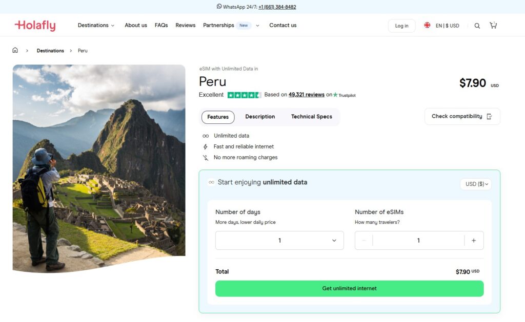 eSIM for Peru