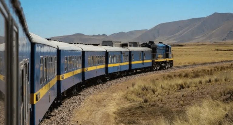 train in peru