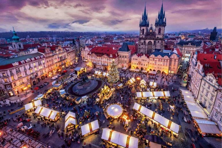 Prague Christmas market