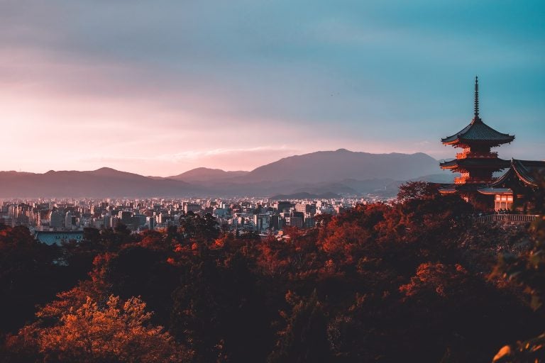 Kiyozumi Dera. Kyoto, Japan