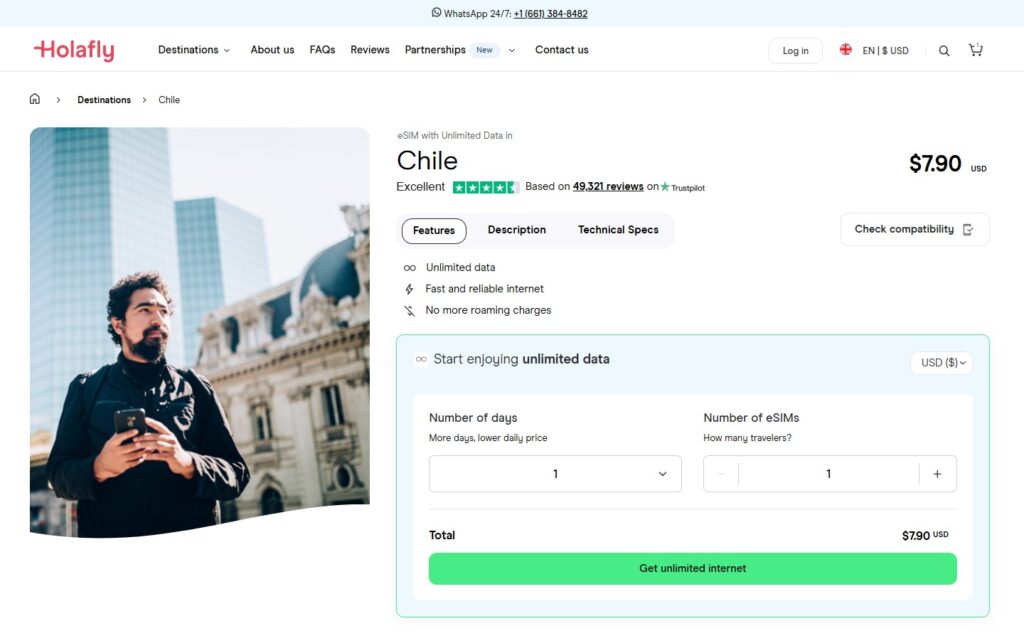 eSIM for Chile