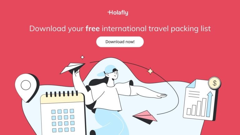 download international travel packing list
