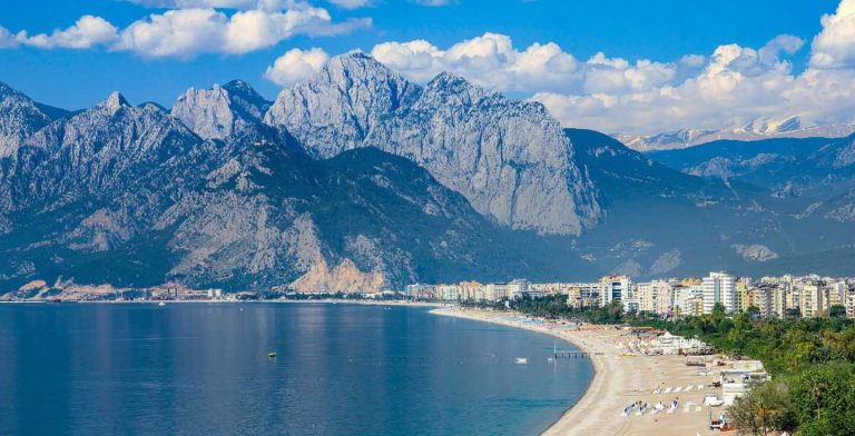 A beach in Turkey