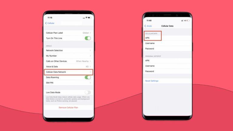 Where to find APN settings on iPhone