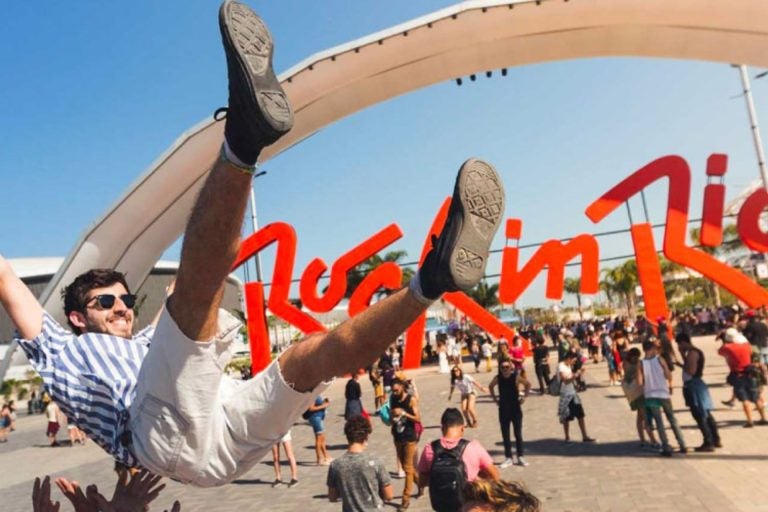 Festival Rock in Río in Brazil
