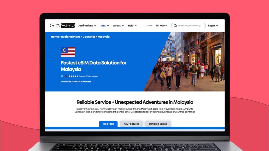 GigSky eSIM for Malaysia
