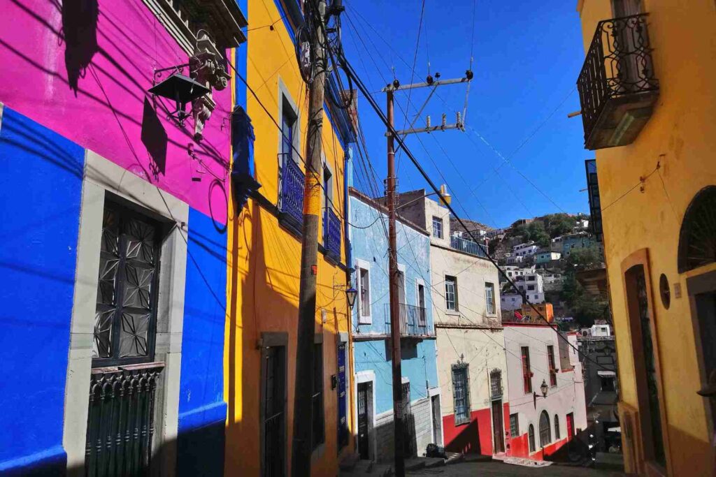 Guanajuato is known for having arguably the most colorful streets in Mexico