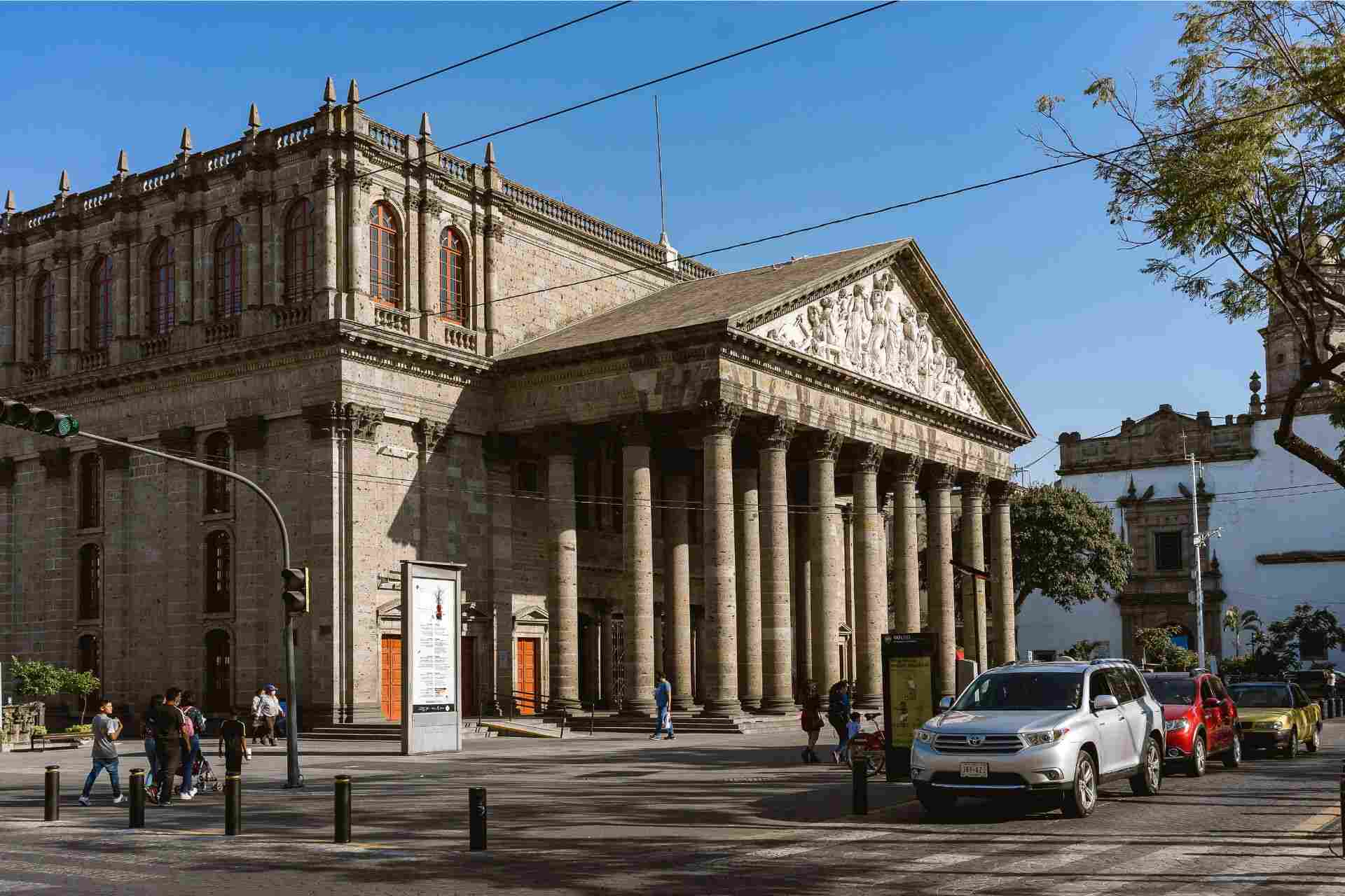 Teatro Degollado is one of the main cultural highlights in Guadalajara