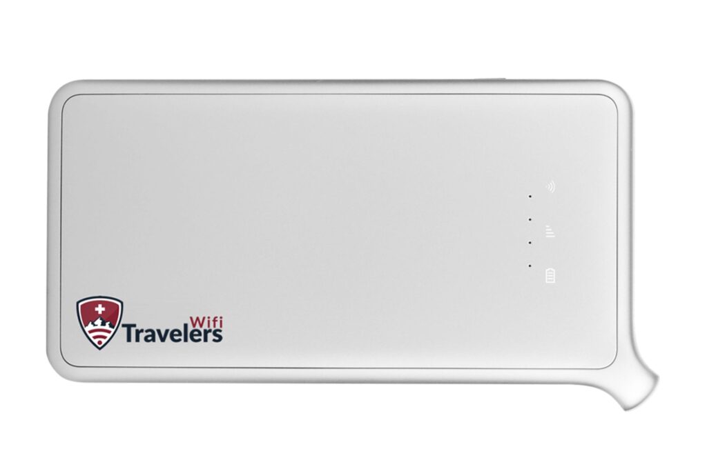 Travelers WiFi rental pocket WiFi device