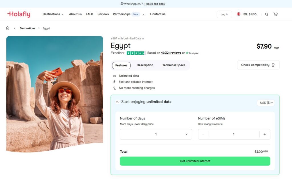 eSIM for Egypt