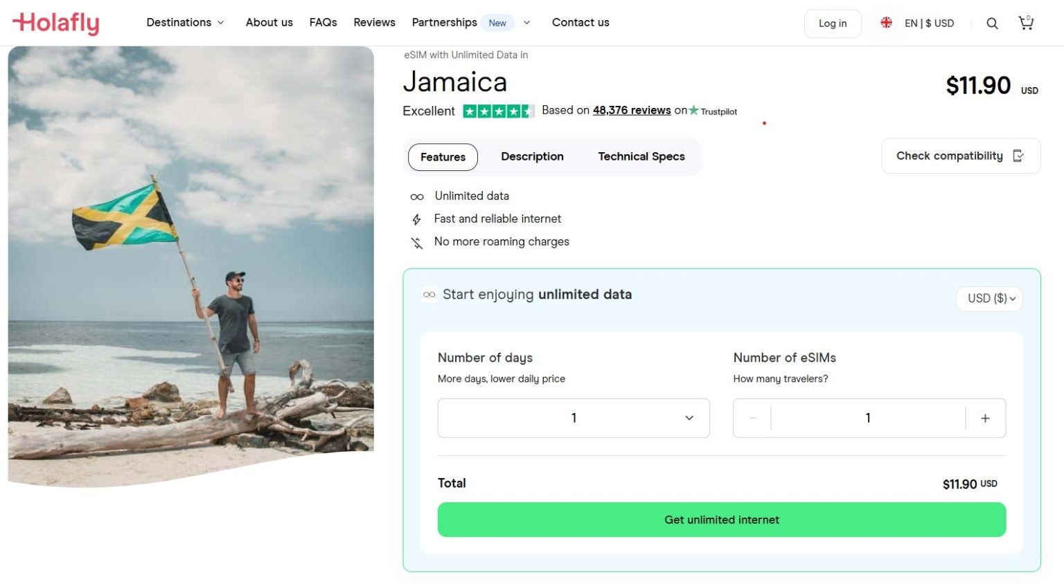 Learn how to get and activate a Digicel eSIM Jamaica - Holafly