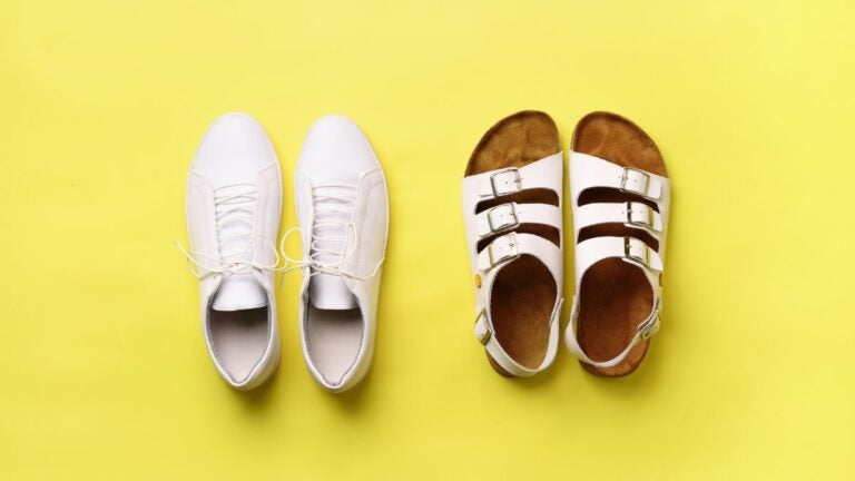 Walking shoes and sandals for Mexico