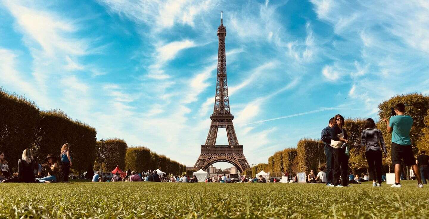 View of the Eiffel Tower