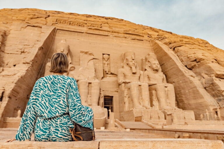 The Great Temple of Ramesses II in Abu Simbel