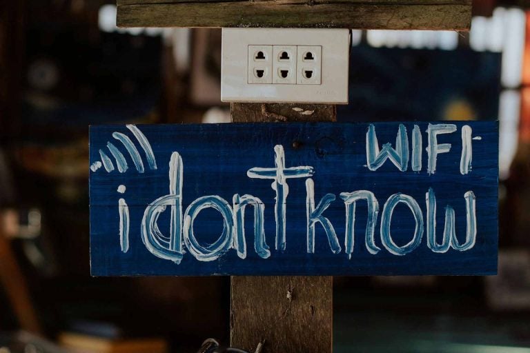 Avoid suspicious WiFi networks