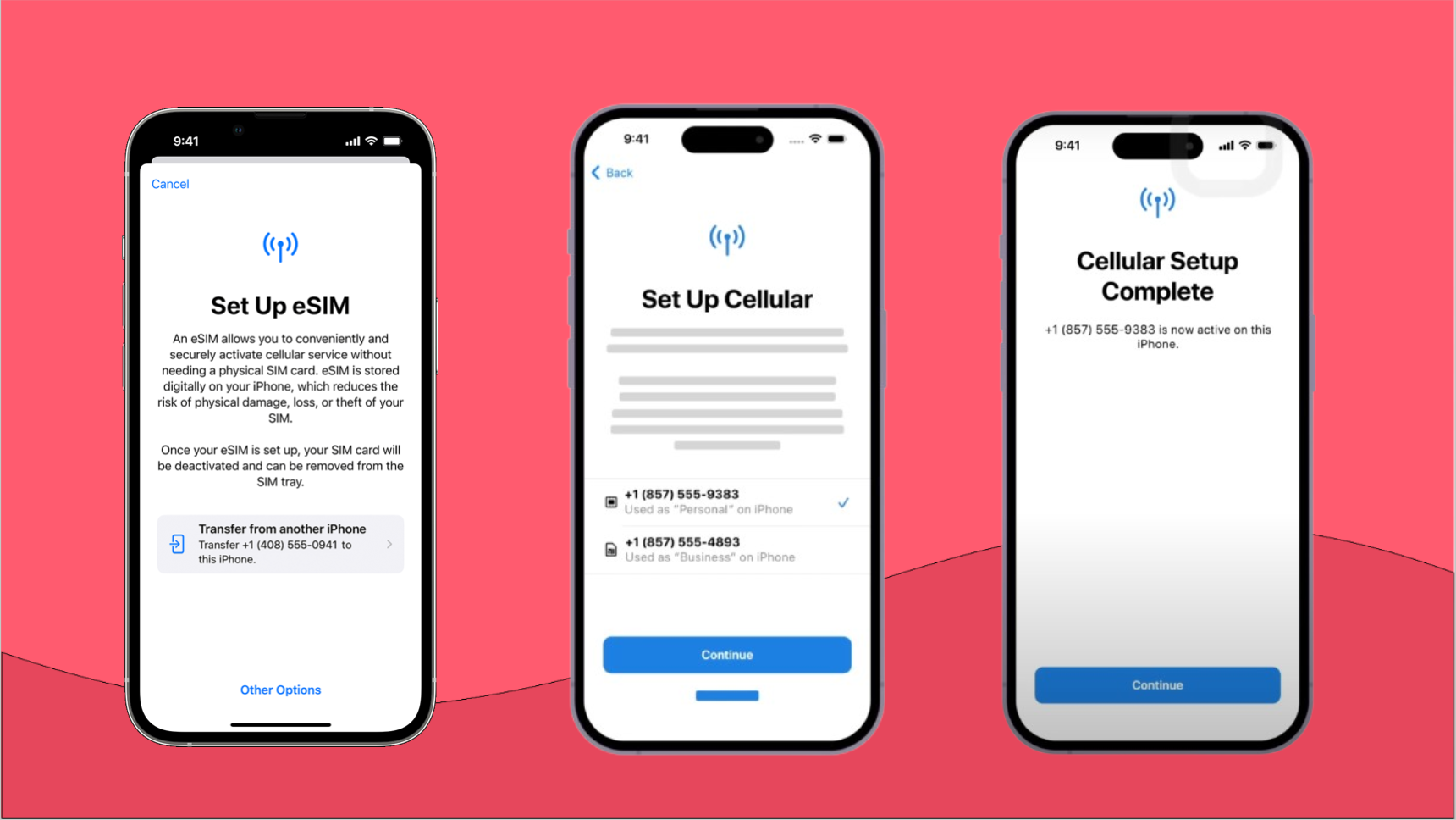 HOW TO TRANSFER ESIM ON IPHONE 17 PRO MAX visual data 2