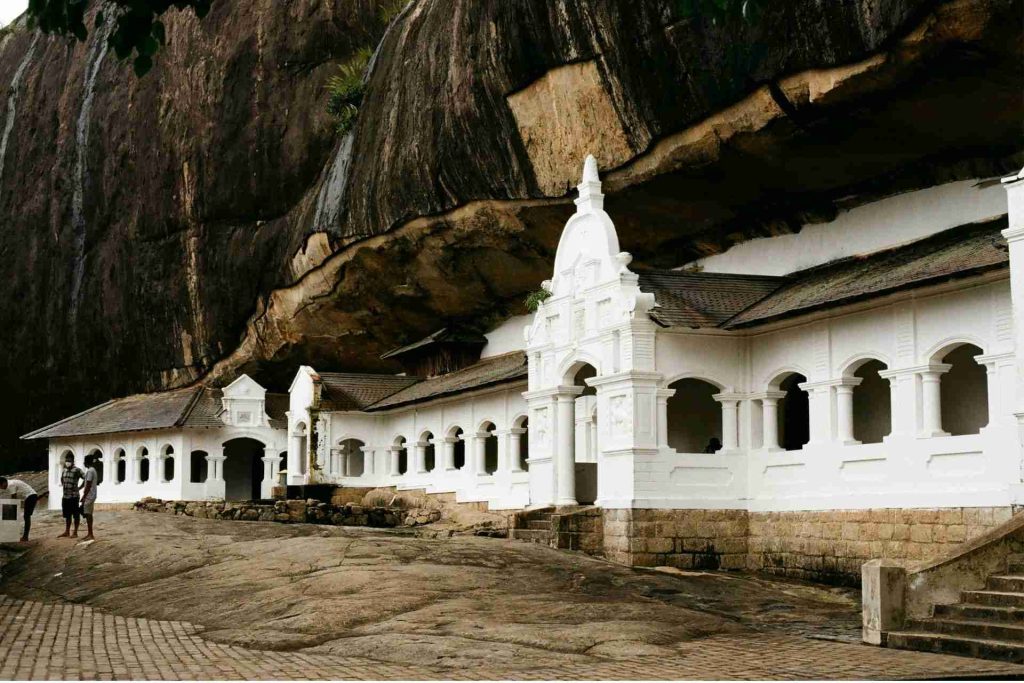 The Dambulla cave temple