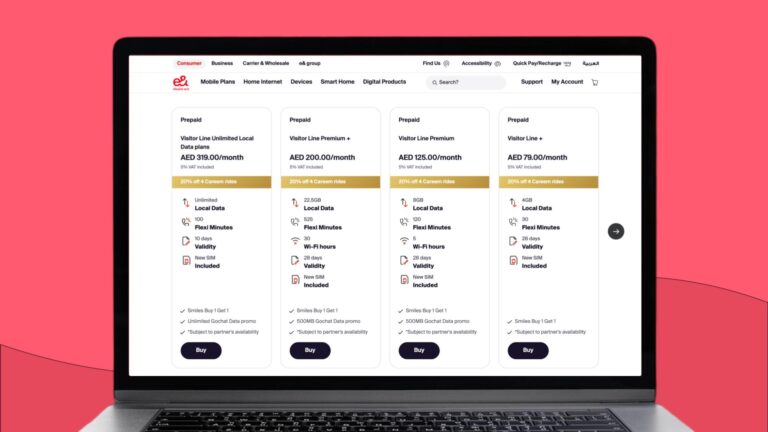 e& Visitor Line plans