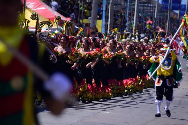 A snapshot of one of the Barranquilla parades.