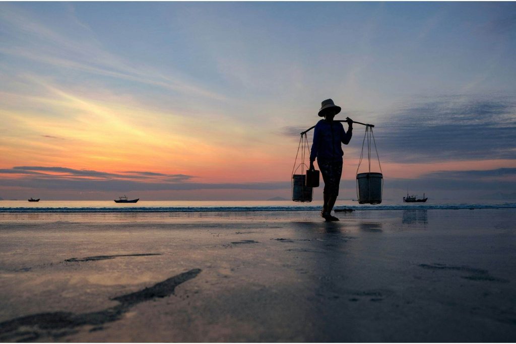 Doc Let beach in Vietnam