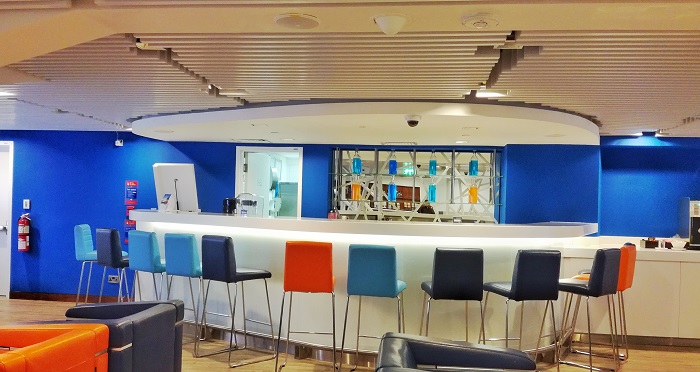 Flydubai Business Class Lounge in Terminal 2 at DXB.