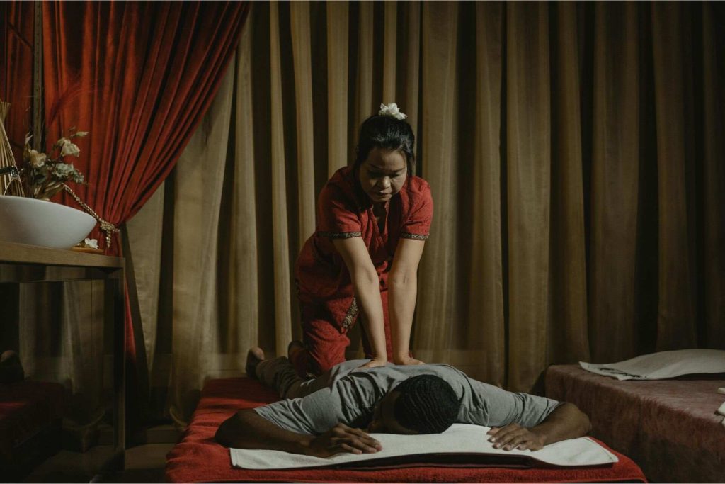 Getting a Thai massage is one of the best ways to relax after a day of exploring