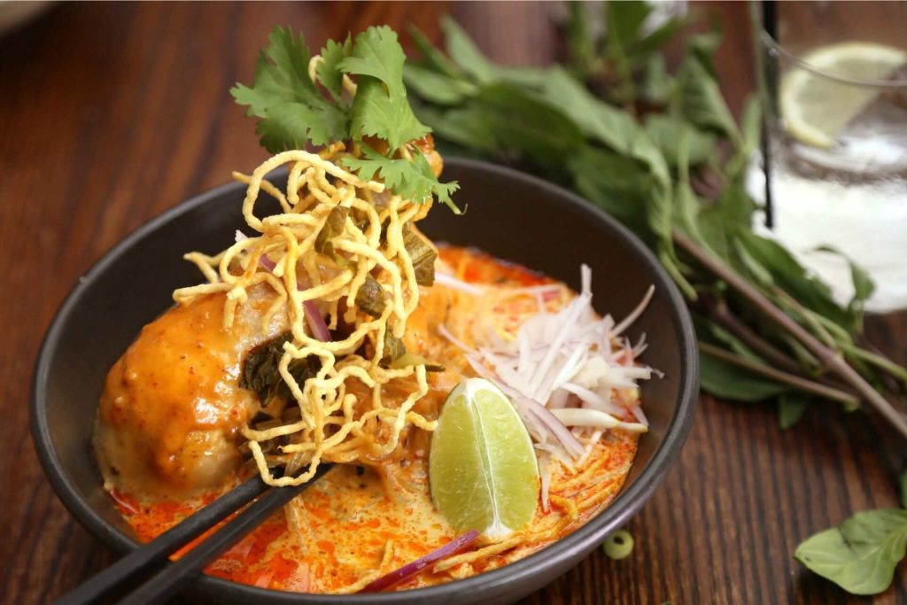 Khao soi is a staple of cuisine in northern Thailand