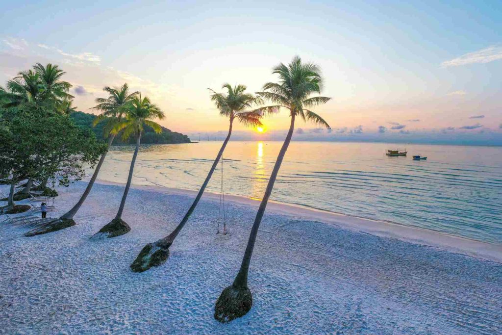 Sao beach in Vietnam