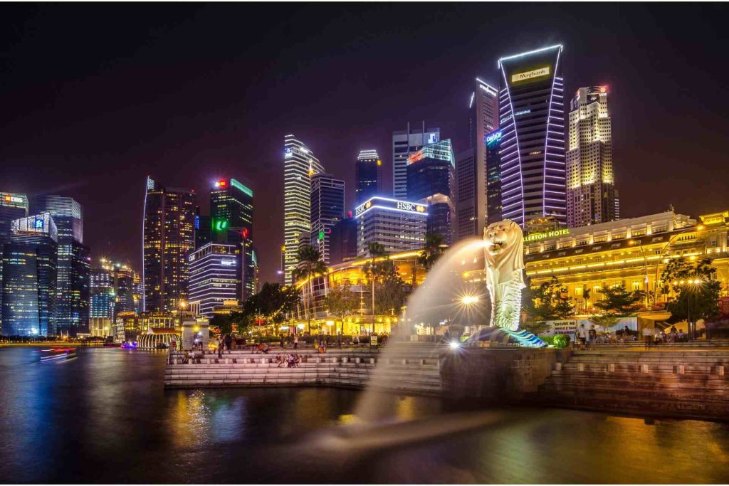 Singapore offers some of the most prominent skylines in all of Southeast Asia.