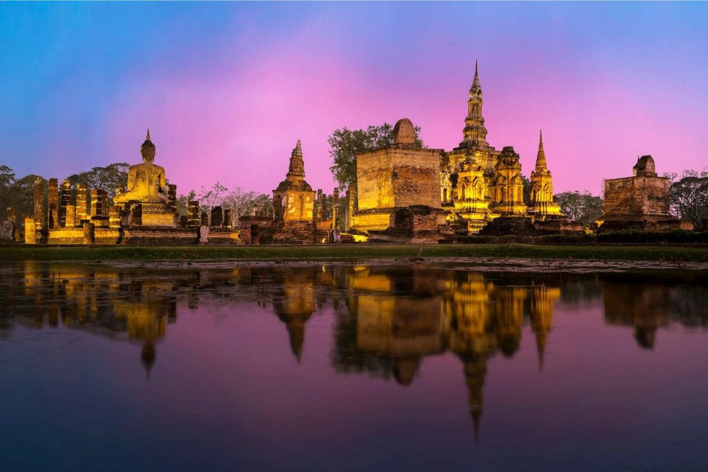 Sukothai temple is a must-visit whenever you’re in Thailand