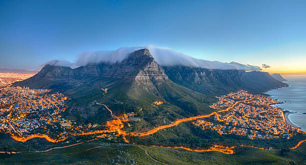 Table Mountain, Cape Town, South Africa.
