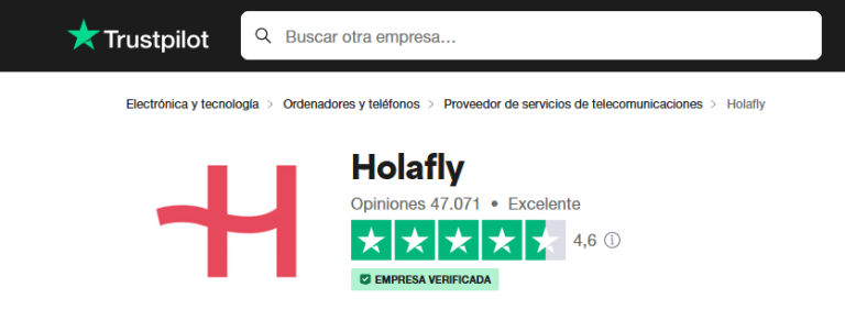 Trustpilot Holafly