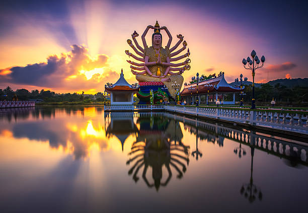 Wat Plai, Laem, Koh Samui, Thailand.