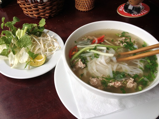 Enjoy a steaming bowl of Phở from a local eatery