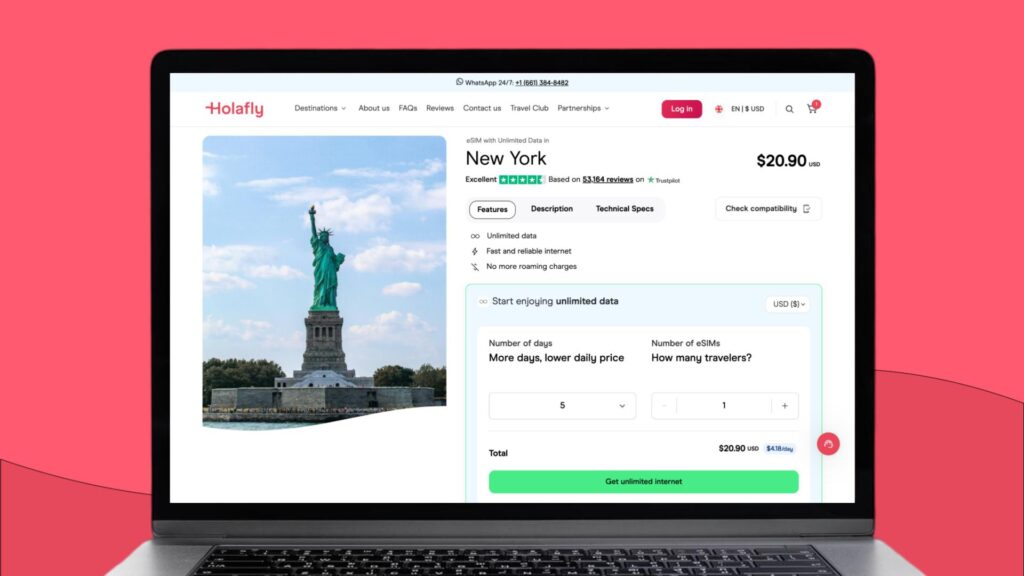 Holafly eSIM for New York