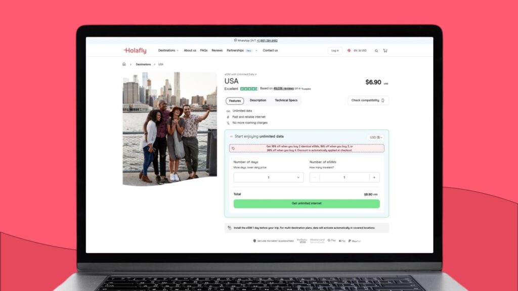 Holafly eSIM for USA
