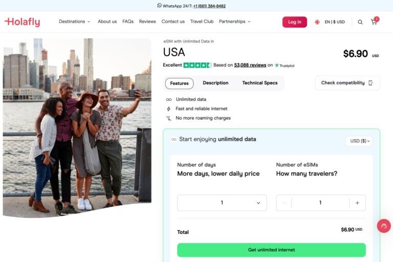 Holafly eSIM for the USA