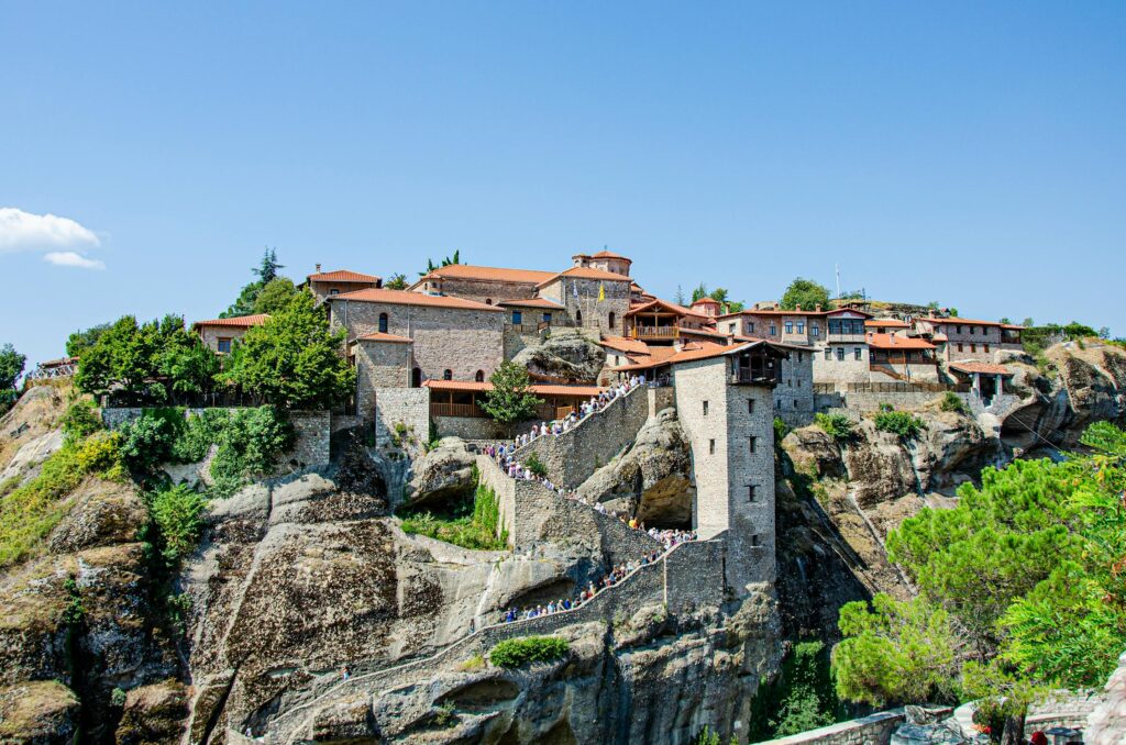 The Monastery of Great Meteoron in Meteora