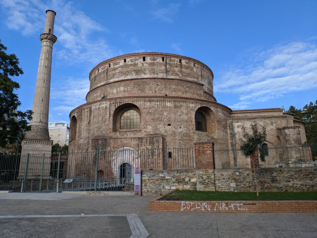 Rotunda is a symbol of Thessaloniki history