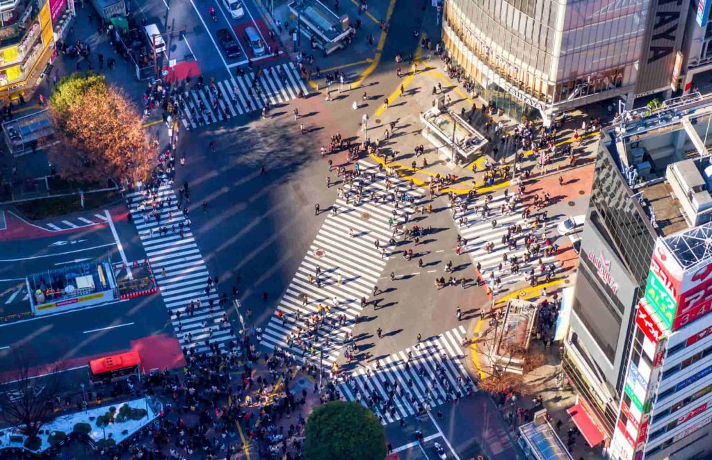 Shibuya crossing