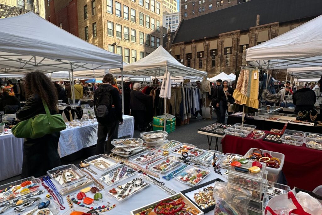 Find great gifts, unique jewelry, and clothing at Chelsea Market.