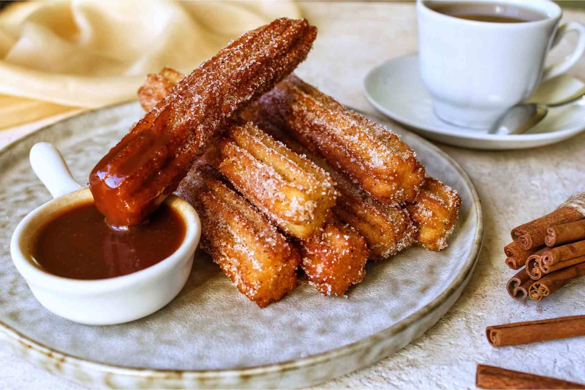 Churros are the perfect snack, whether you have it for breakfast or dessert