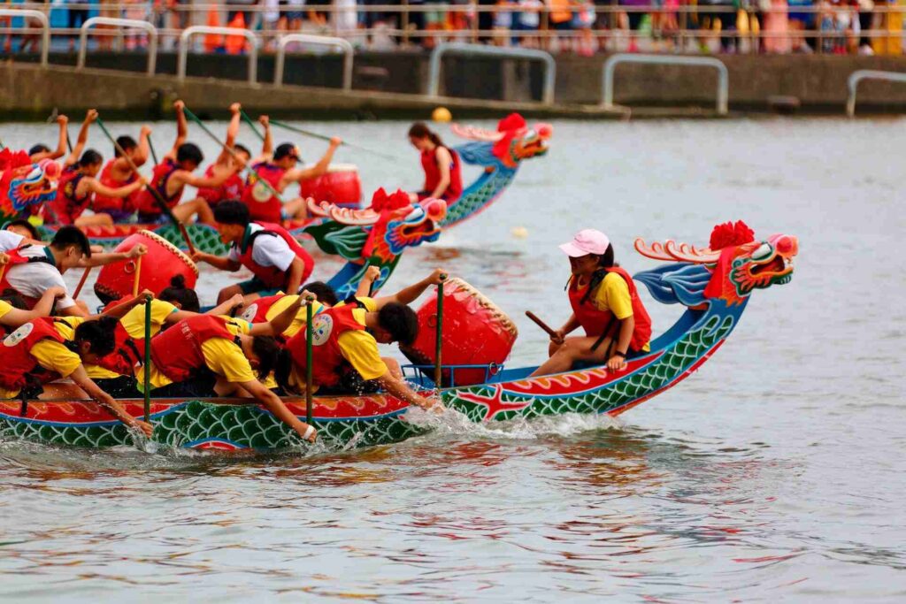 Dragon boat race in China