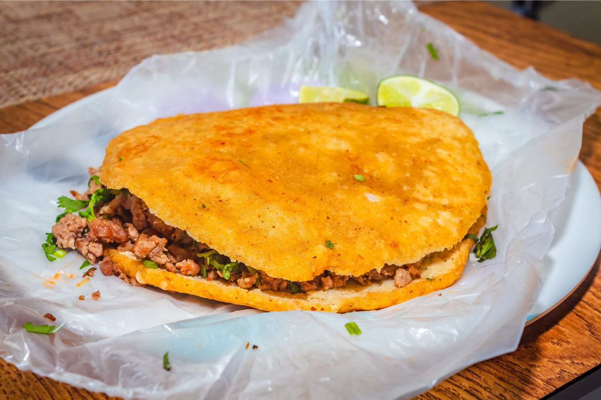 Gorditas offers a perfect savory bite bursting with flavor