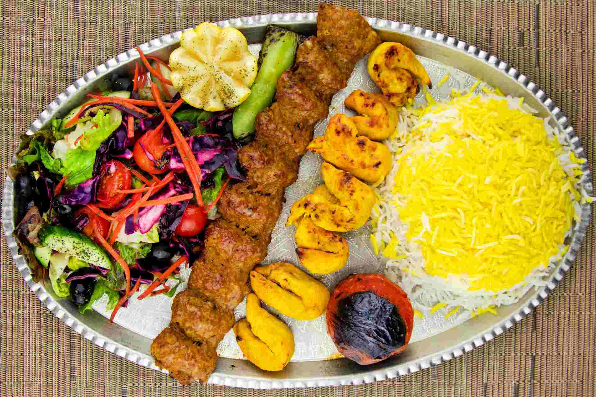 Iranian kebabs at Shiraz Nights are some of the best street food you can get in Dubai